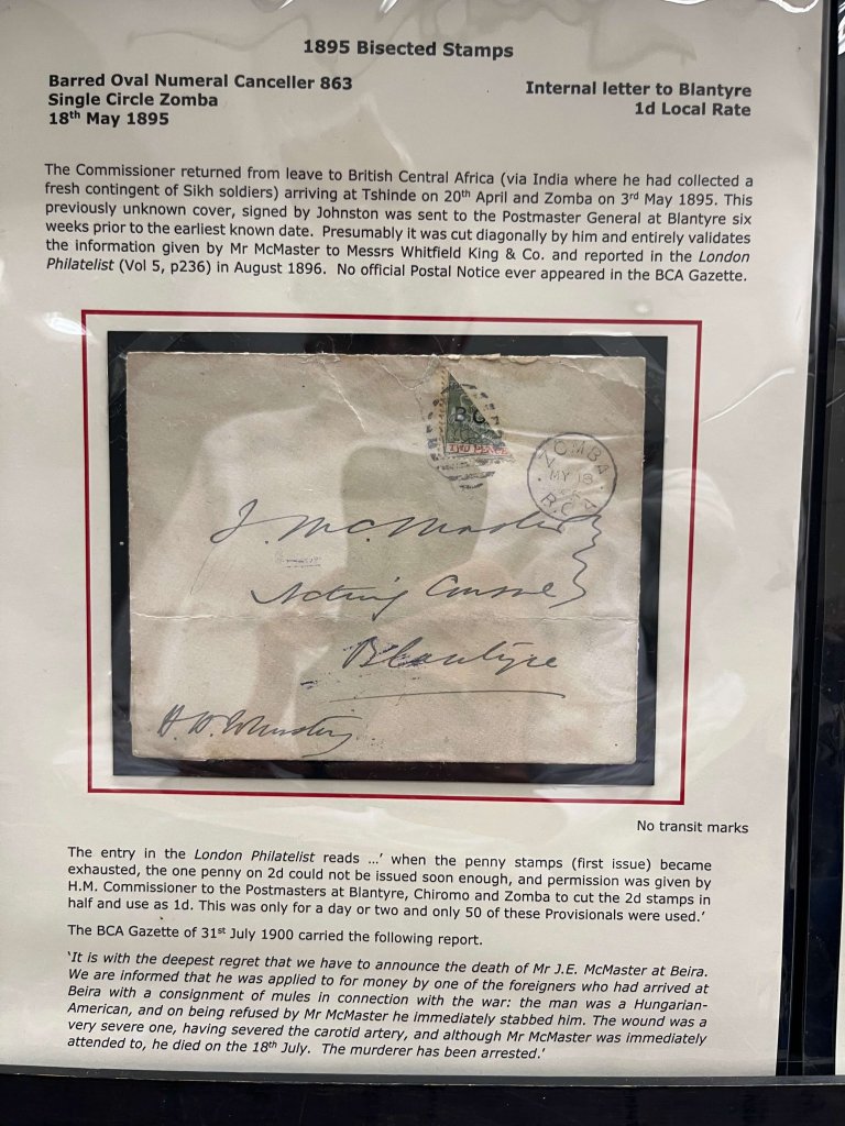 The Early Postal History of British Central Africa | Northwich Philatelic Society November 2025