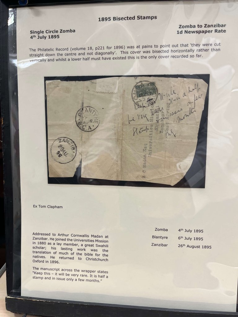 The Early Postal History of British Central Africa | Northwich Philatelic Society November 2025