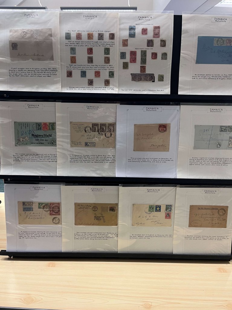 The Postal History of Sale and Jamaican Parish cancels | Northwich Philatelic Society