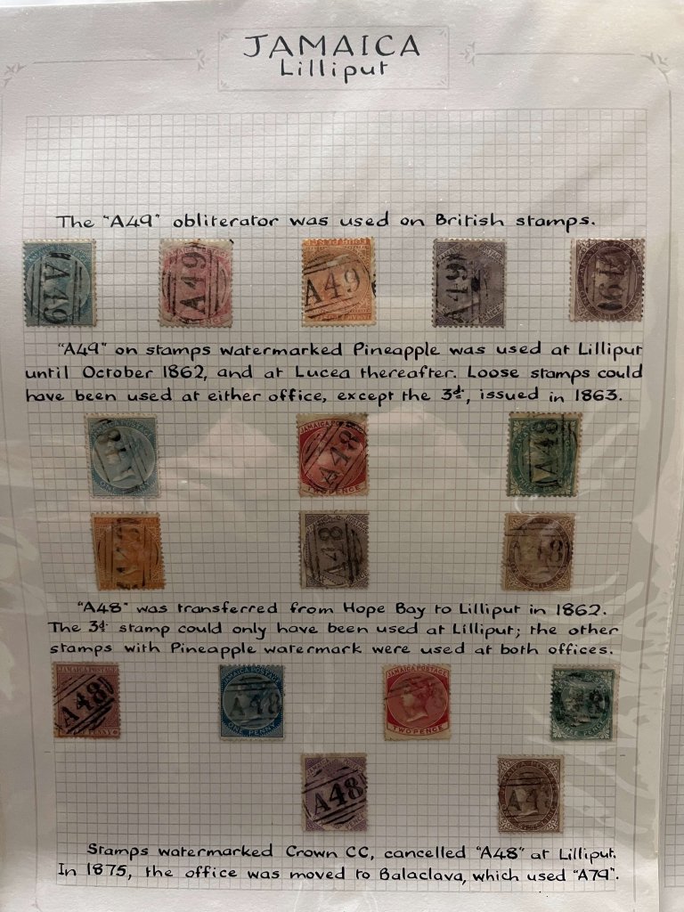 The Postal History of Sale and Jamaican Parish cancels | Northwich Philatelic Society