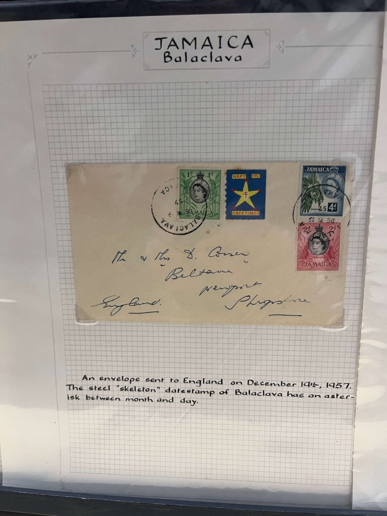 The Postal History of Sale and Jamaican Parish cancels | Northwich Philatelic Society