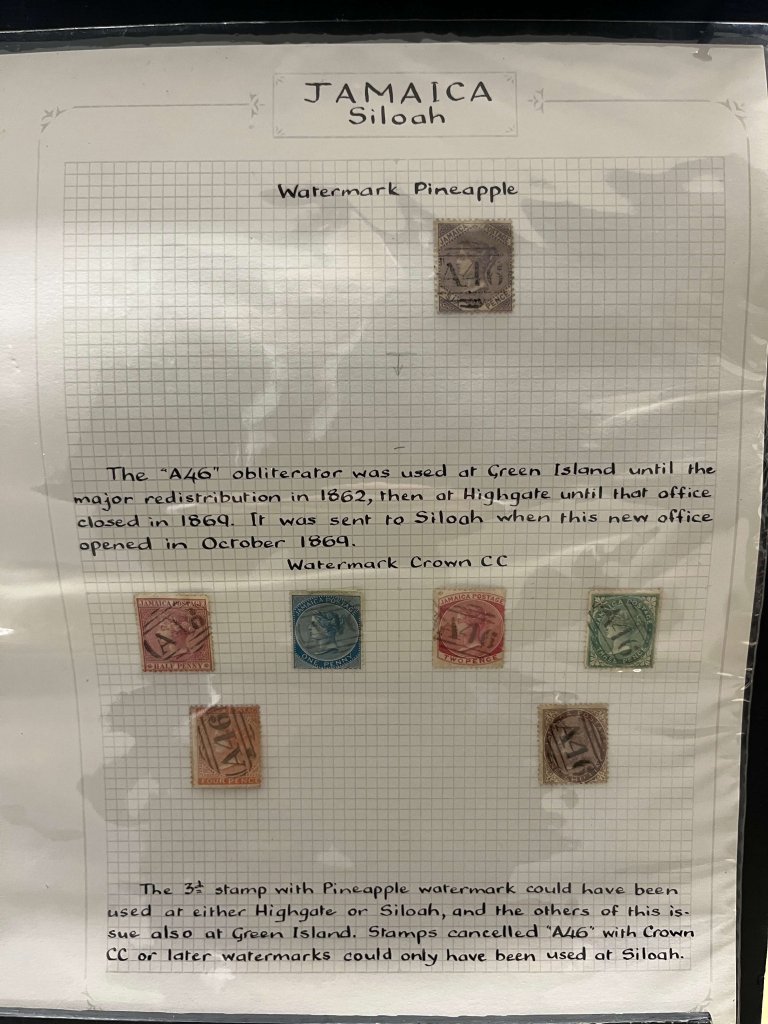 The Postal History of Sale and Jamaican Parish cancels | Northwich Philatelic Society