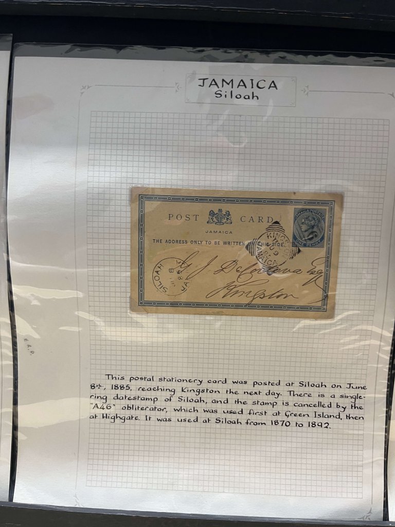 The Postal History of Sale and Jamaican Parish cancels | Northwich Philatelic Society