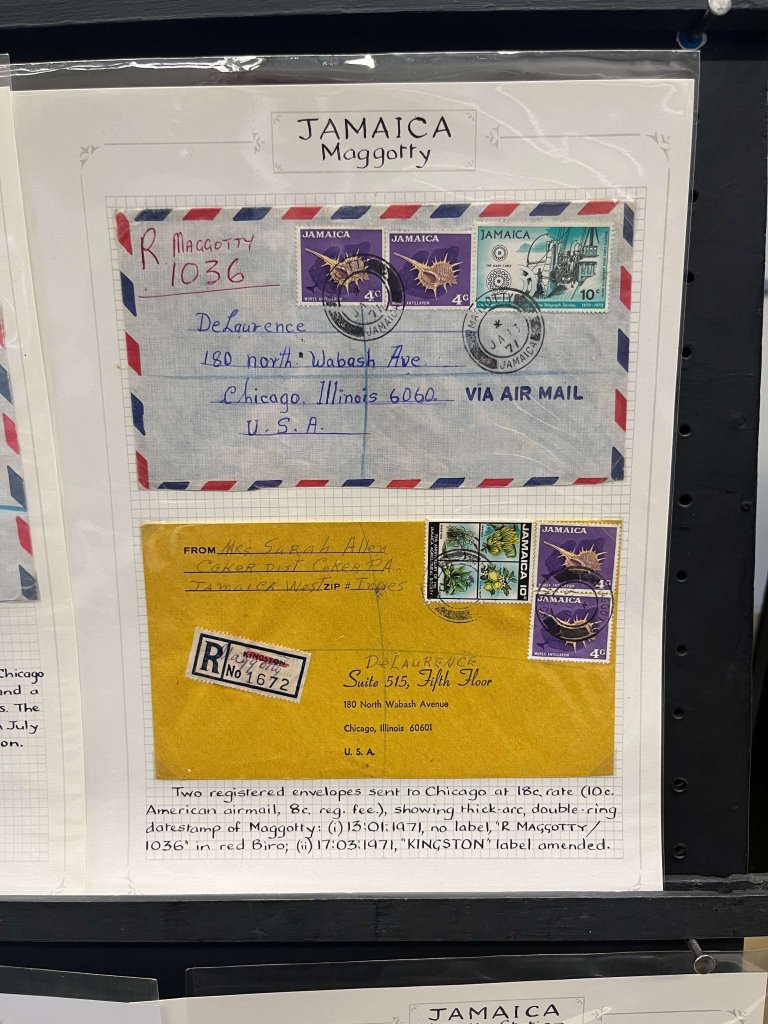 The Postal History of Sale and Jamaican Parish cancels | Northwich Philatelic Society