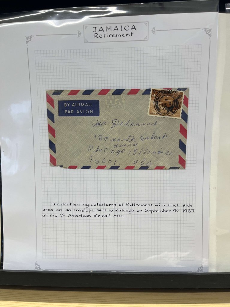 The Postal History of Sale and Jamaican Parish cancels | Northwich Philatelic Society