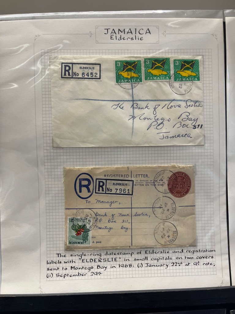 The Postal History of Sale and Jamaican Parish cancels | Northwich Philatelic Society