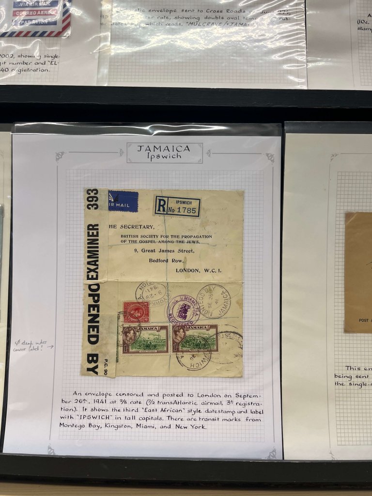 The Postal History of Sale and Jamaican Parish cancels | Northwich Philatelic Society