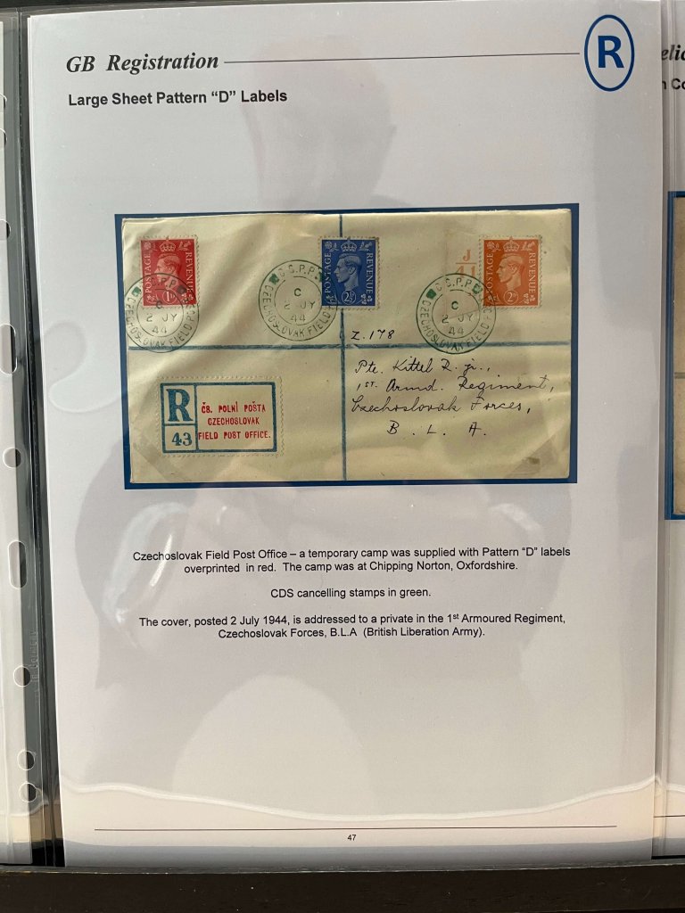 G.B. Registered Mail | Northwich Philatelic Society