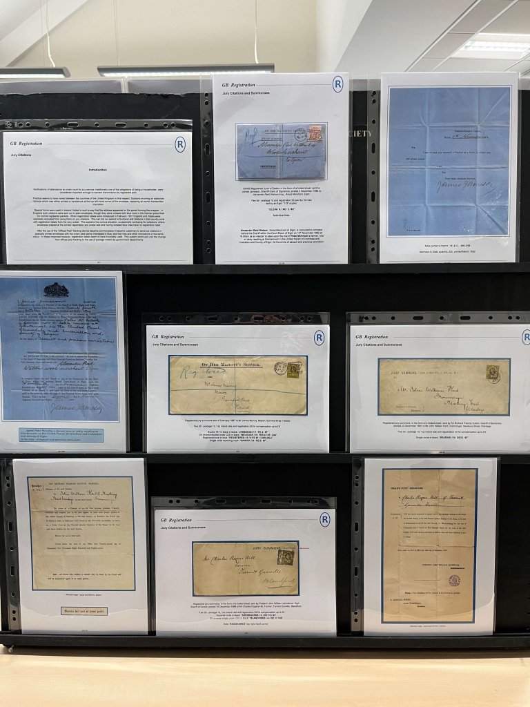 G.B. Registered Mail | Northwich Philatelic Society