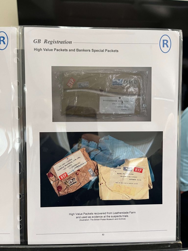 G.B. Registered Mail | Northwich Philatelic Society