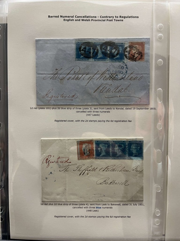 Early G.B. stamps and Postal History - 1840 to 1860 | Northwich Philatelic Society