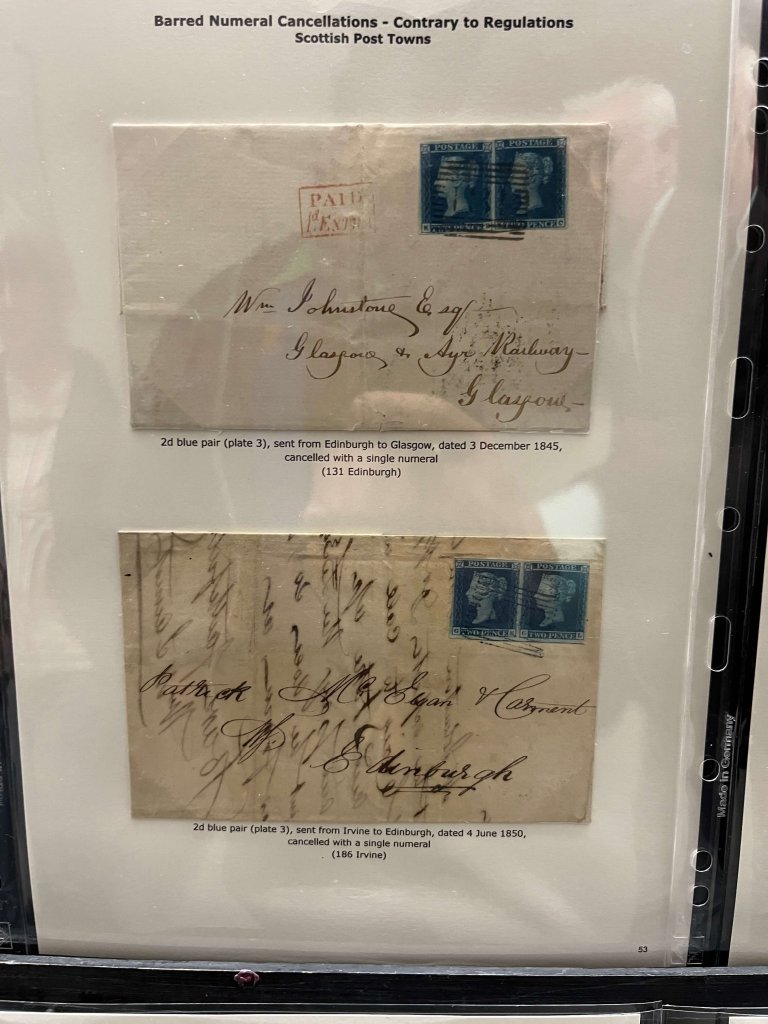 Early G.B. stamps and Postal History - 1840 to 1860 | Northwich Philatelic Society