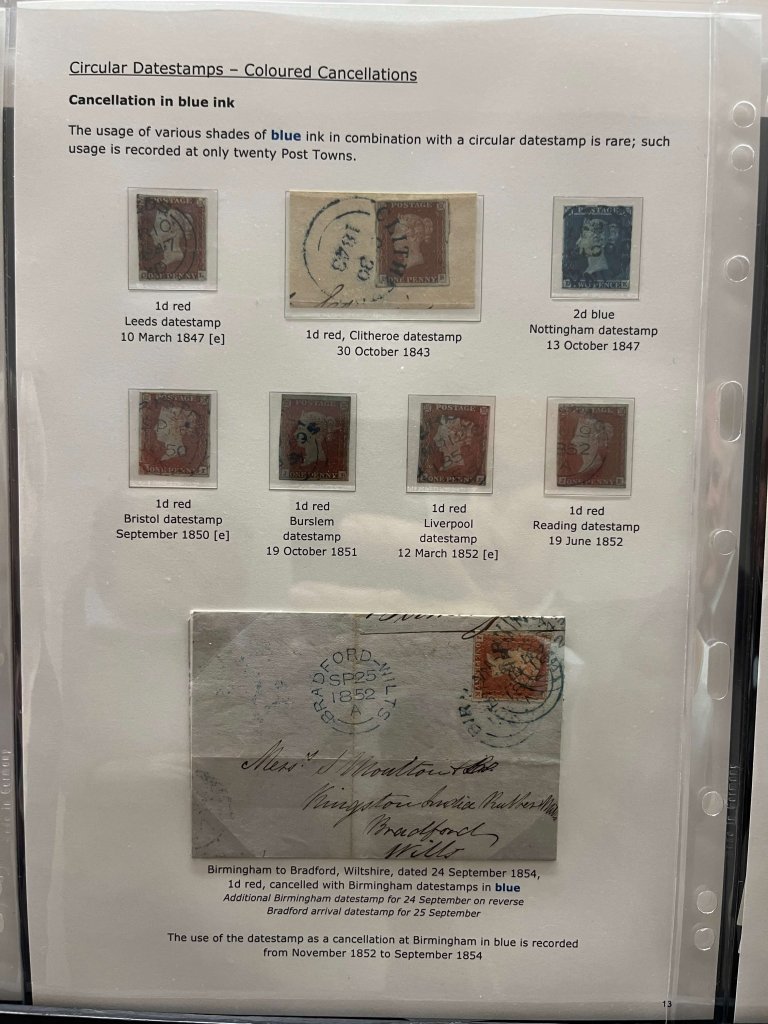 Early G.B. stamps and Postal History - 1840 to 1860 | Northwich Philatelic Society