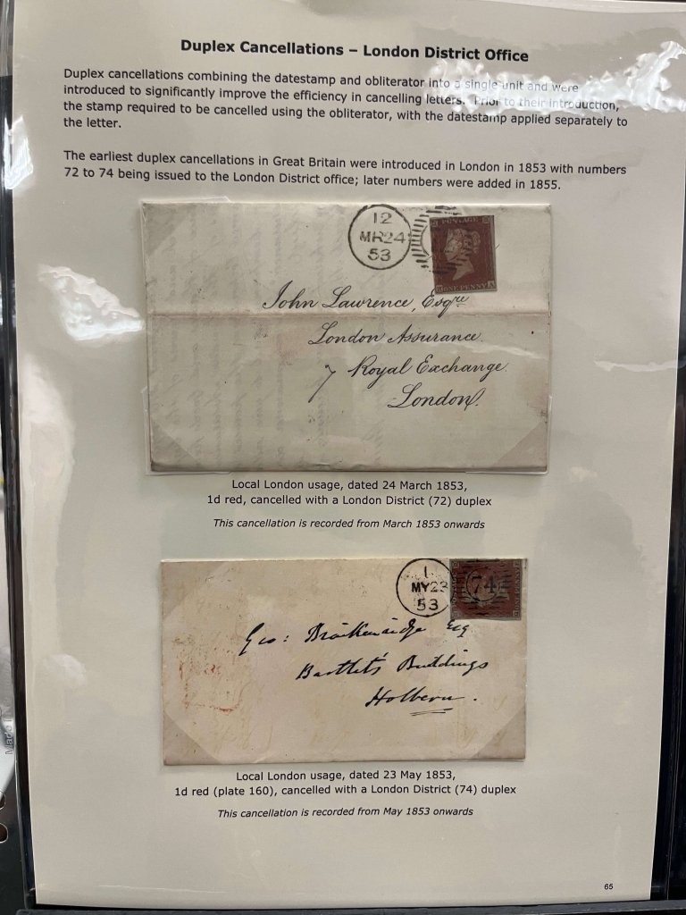 Early G.B. stamps and Postal History - 1840 to 1860 | Northwich Philatelic Society
