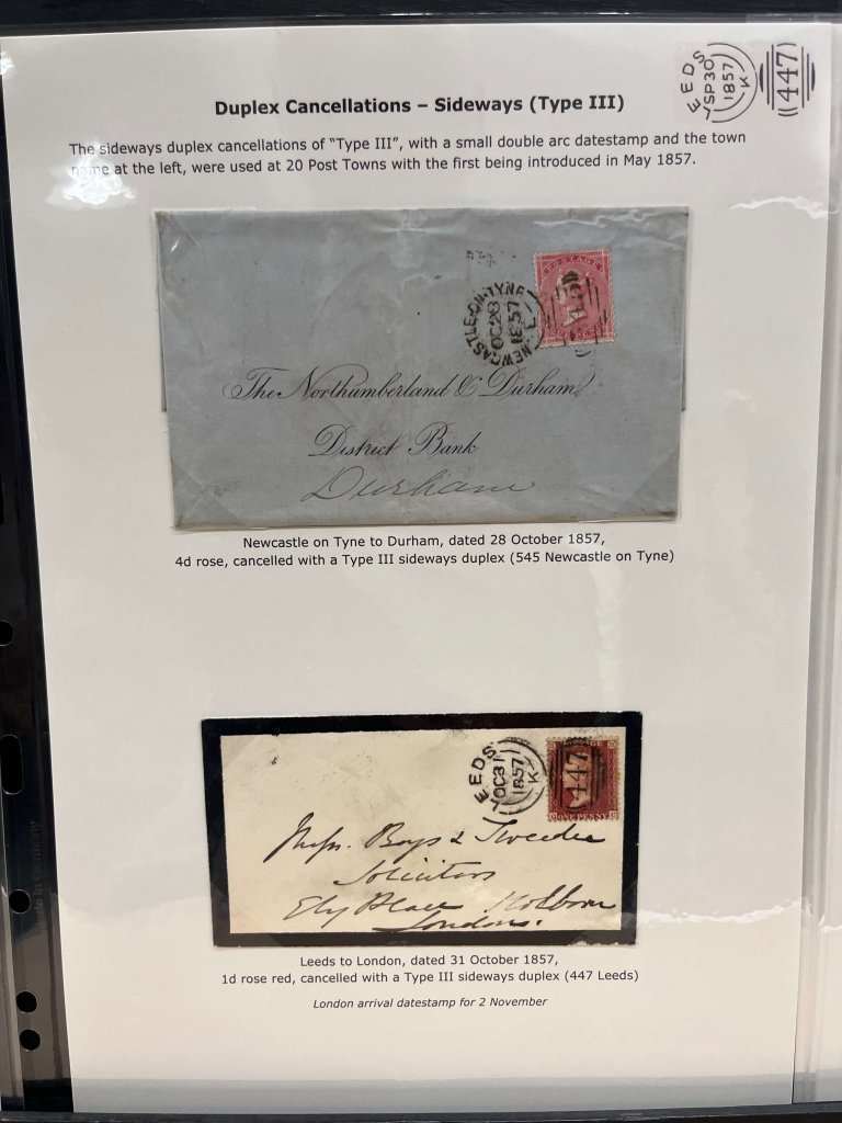 Early G.B. stamps and Postal History - 1840 to 1860 | Northwich Philatelic Society