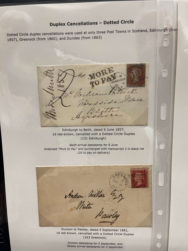 Early G.B. stamps and Postal History - 1840 to 1860 | Northwich Philatelic Society