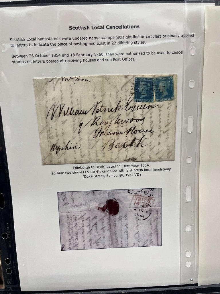 Early G.B. stamps and Postal History - 1840 to 1860 | Northwich Philatelic Society