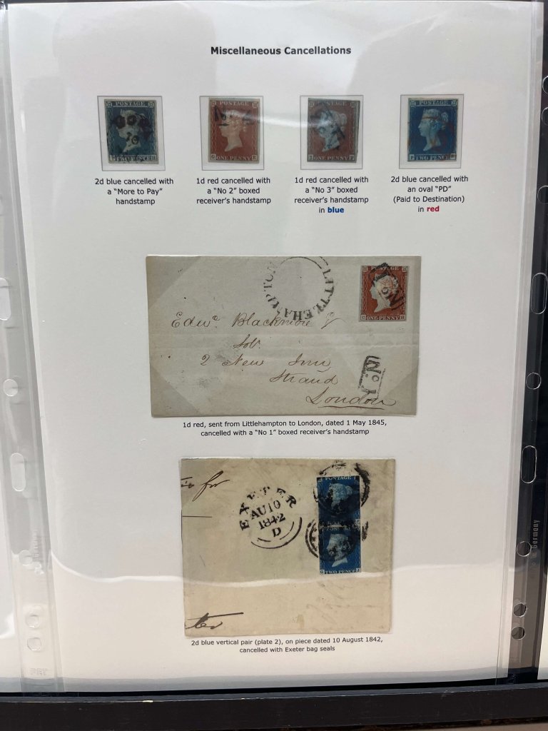 Early G.B. stamps and Postal History - 1840 to 1860 | Northwich Philatelic Society
